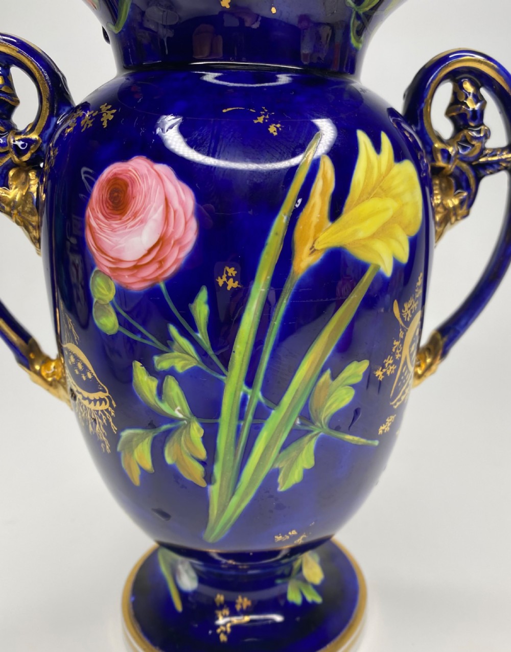 Spode porcelain vase, c. 1820. View VIII
