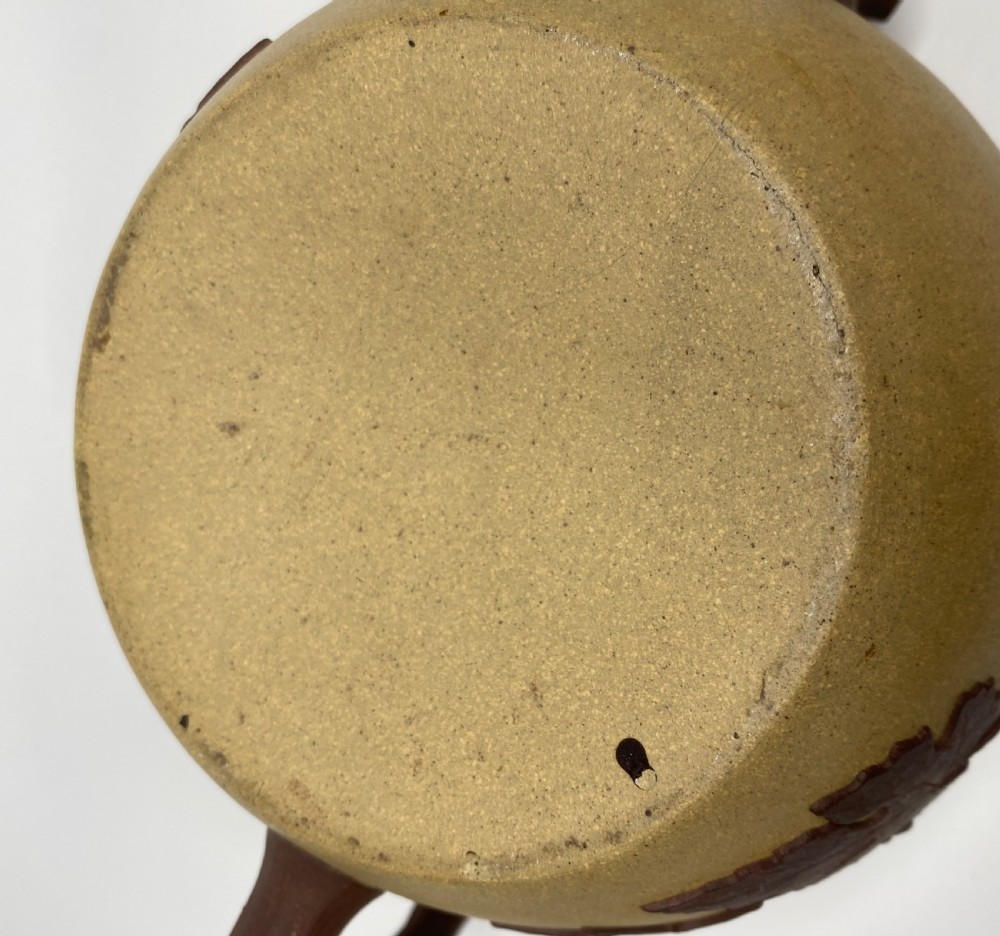 Chinese Yixing large stoneware teapot, 18th Century. Qing dynasty View XIII