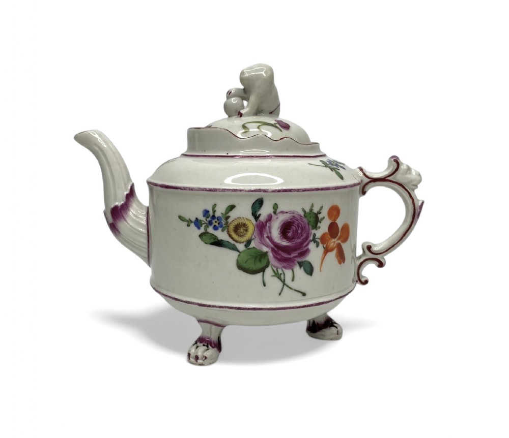 Ludwigsburg porcelain teapot, c. 1770
