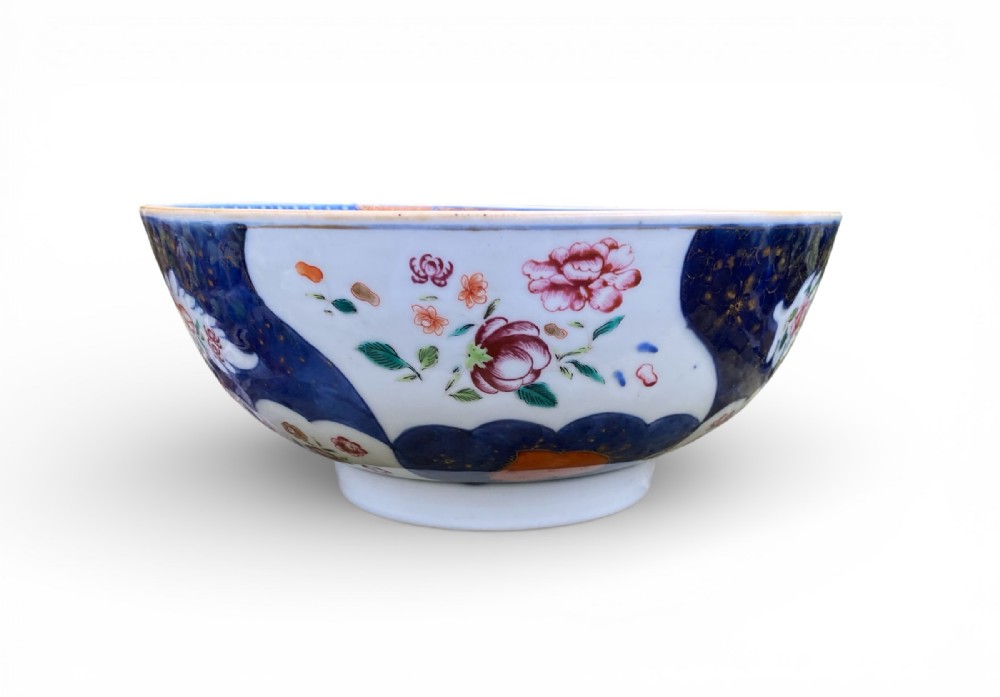 Chinese porcelain bowl, famille rose, Qianlong, c. 1760.