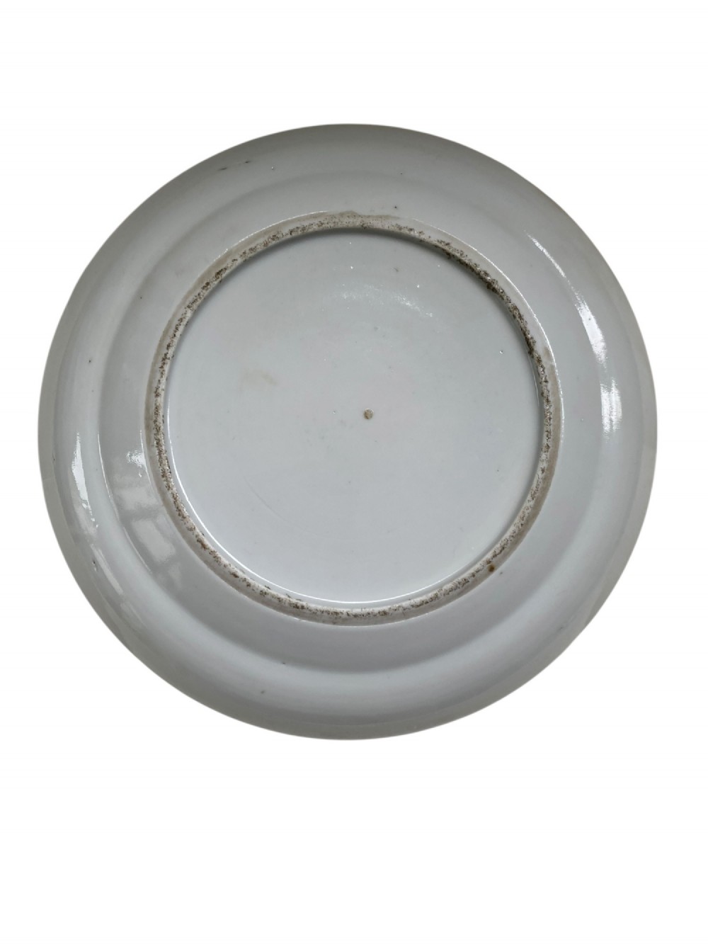 Pair Chinese porcelain plates, c. 1840, Qing Dynasty. View XI