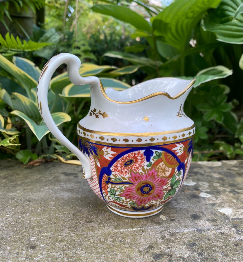 Chamberlains Worcester porcelain cream jug, c. 1810. View VI