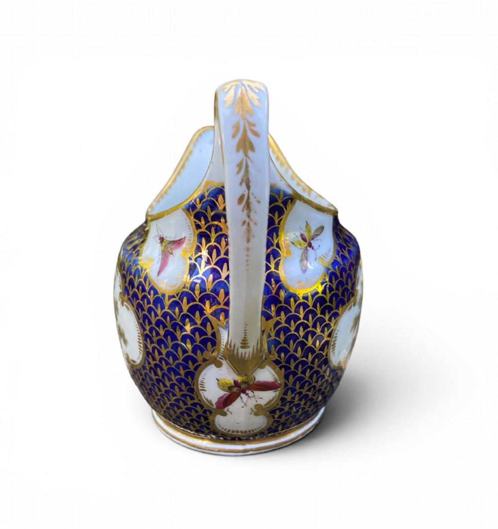 Chamberlains Worcester cream jug, c. 1820. View IV