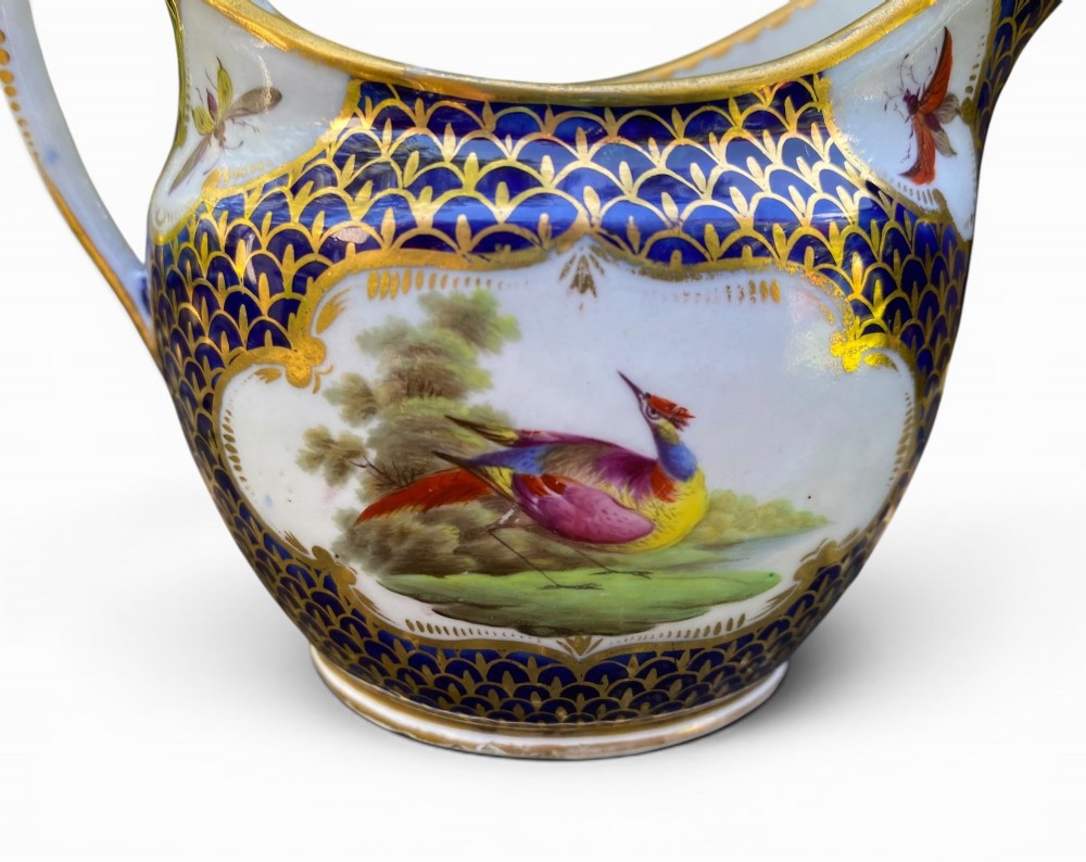 Chamberlains Worcester cream jug, c. 1820. View VII