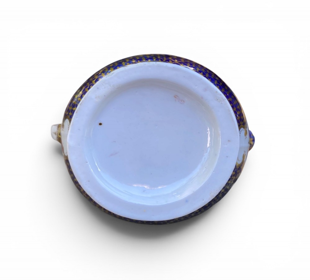 Chamberlains Worcester cream jug, c. 1820. View VIII