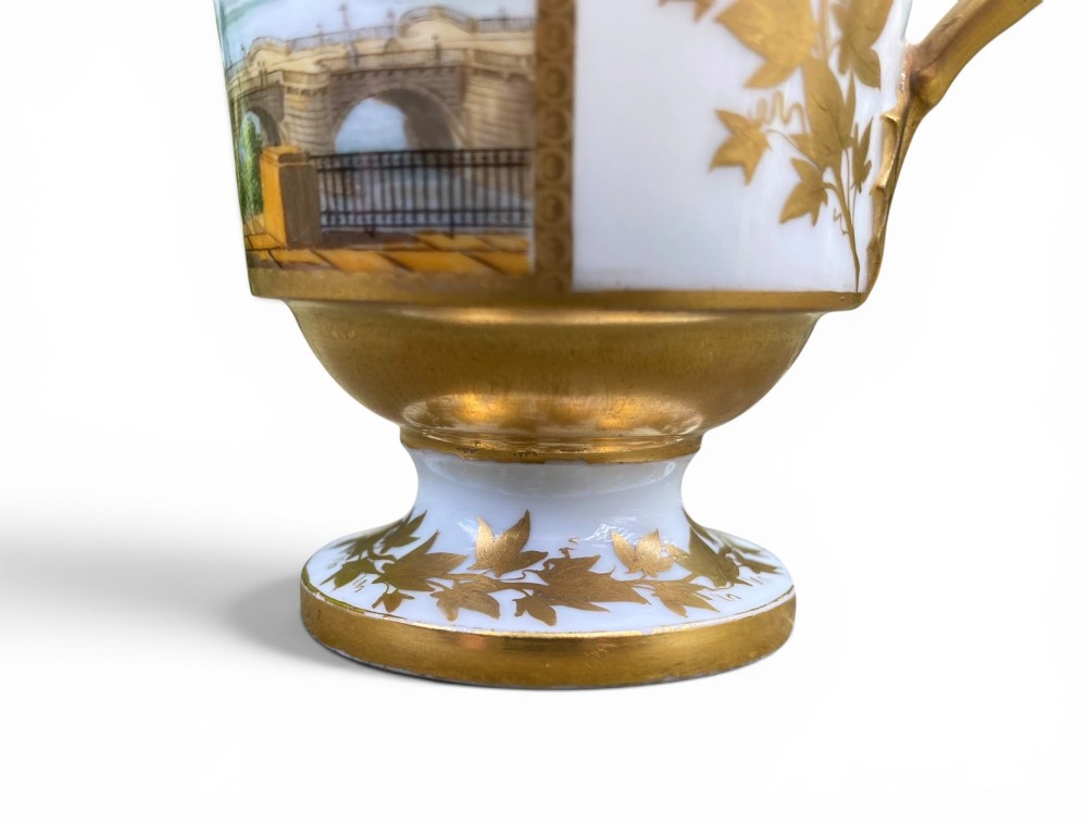 Meissen porcelain cabinet cup, ‘Dresden’, c. 1830. View VI