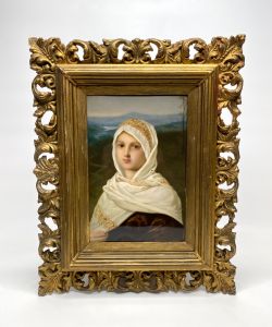KPM BERLIN PORCELAIN PLAQUE C 1850
