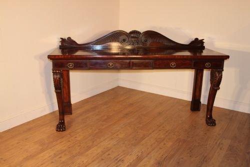 Regency Mahogany Carved Server