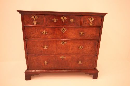 Queen Anne Walnut Chest of Drawers