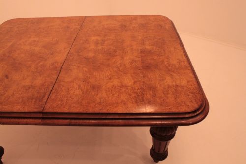 fig 1. Victorian Golden Oak Extending dining table
