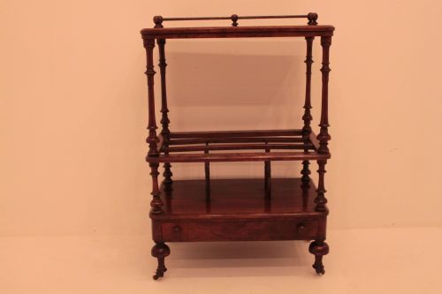 Victorian Burr Walnut Music Stand