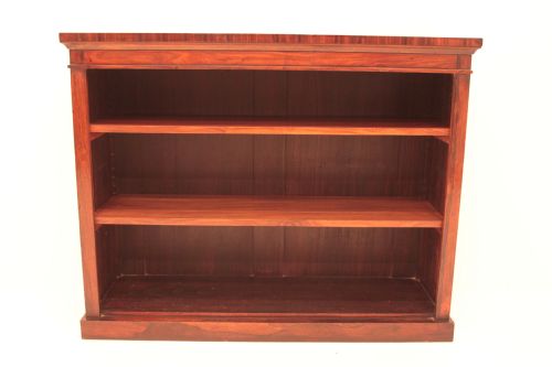 Mid Victorian Rosewood Open Bookcase
