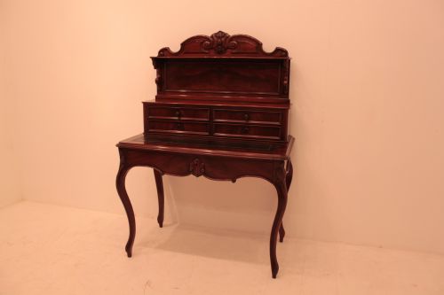 French Mahogany Ladies Writing Table