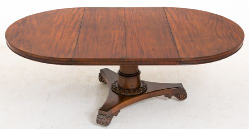 William IV Mahogany Circular Extending 
Dining Table