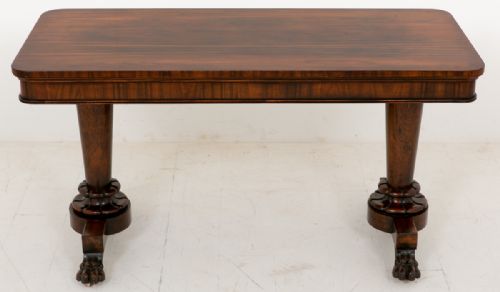 William IV Rosewood Library Table