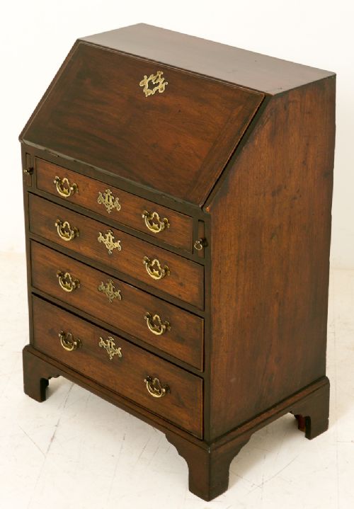 George II Mahogany Bureau