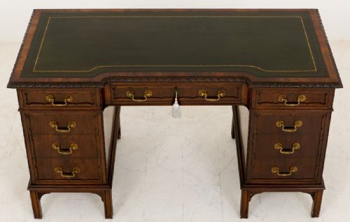 Mahogany Chippendale Style Writing Desk