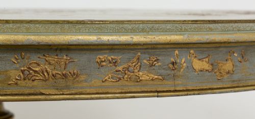 fig 2. Victorian Chinoiserie oval centre table