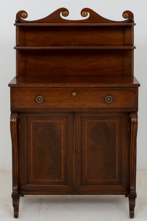 Regency 2 Tier Mahogany Chiffonier
