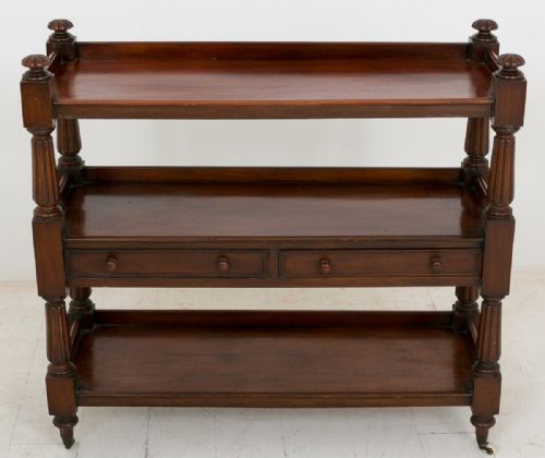 William IV Mahogany Dumb Waiter.
