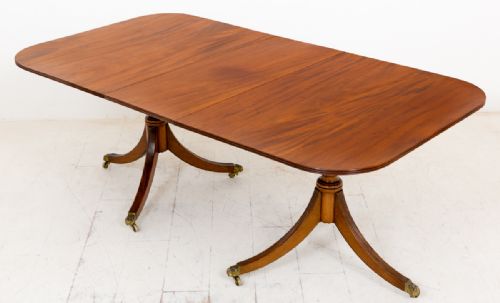 Regency Style Mahogany Dining Table