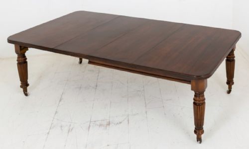 Victorian Walnut Extending Dining Table