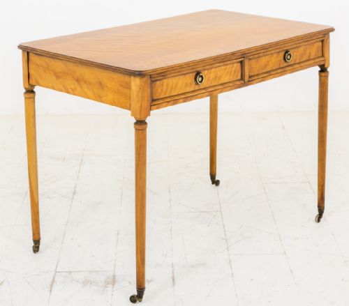 Early Victorian Satin Birch Side Table
