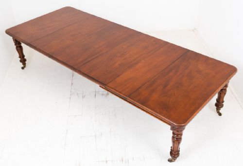 William IV Mahogany Extending Dining Table