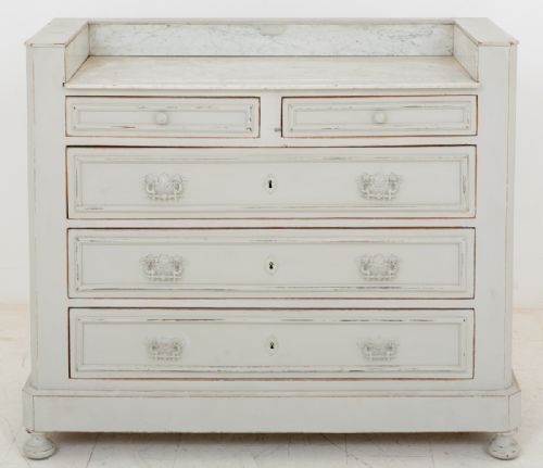 French "Shabby Chic" Chest of Drawers