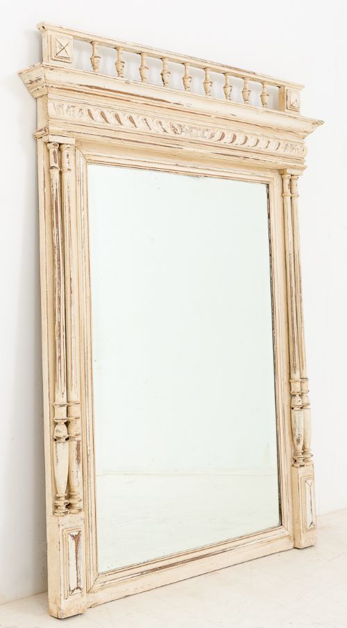 French Oak Pier Mirror