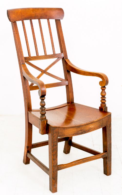 Rare Elm Country Chair