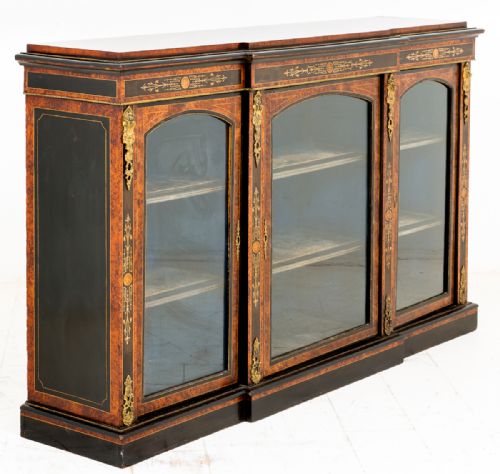 Victorian 3 Door Breakfront Cabinet