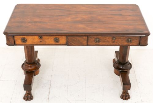 William IV Rosewood Library Table