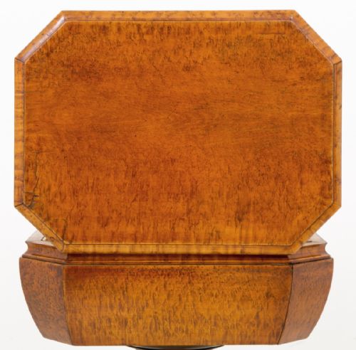 BURR YEW TEAPOY - ADDITIONAL PHOTO 6