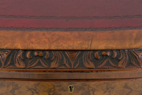 fig 1. Walnut Queen Anne Style Writing Desk