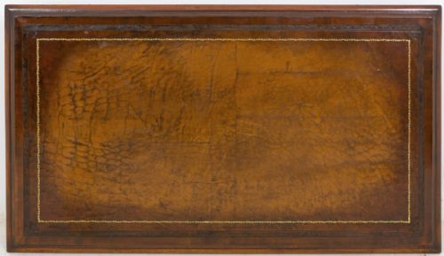 VICTORIAN MAHOGANY PEDESTAL DESK - ADDITIONAL PHOTO 7