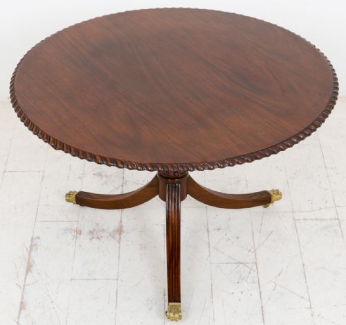 Mahogany Circular Dining Table