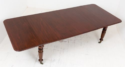 William IV Mahogany Extending Dining Table