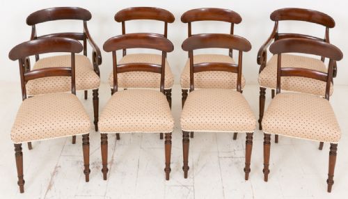 Set of 8 William IV Dining Chairs