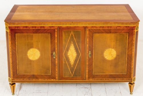 fig 1. A Superb Quality Inlaid Dutch Side Cabinet