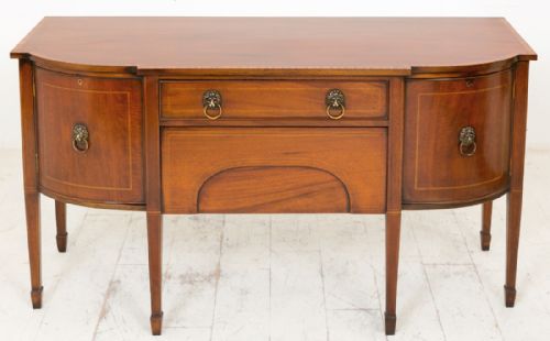 Sheraton Revival Mahogany Sideboard