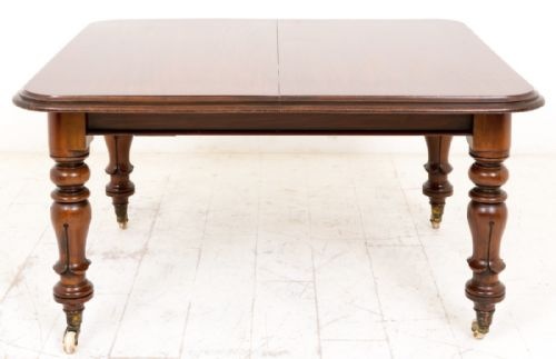fig 1. Mahogany William IV Extending Dining Table