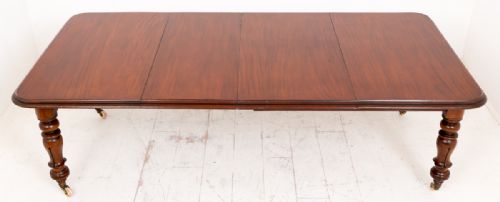Mahogany William IV Extending Dining Table