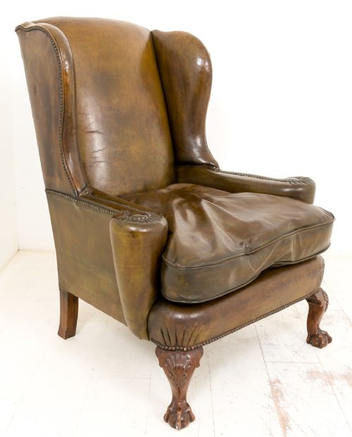 Superb Georgian Style Wing Chair