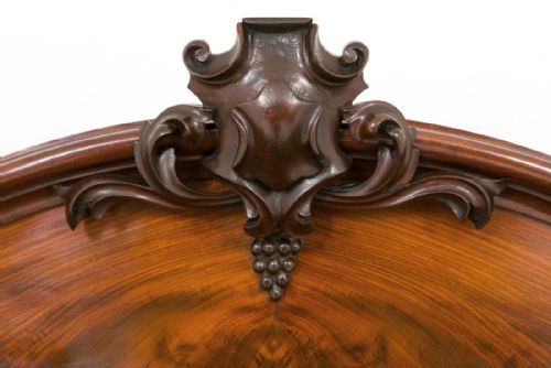 fig 1. Superb Quality Mid Victorian Mahogany 4 door sideboard