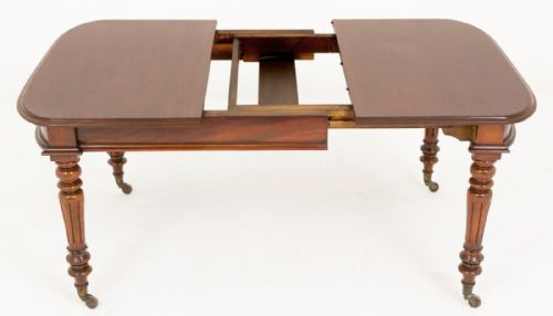 fig 1. Very Pretty Victorian Mahogany Extending Table