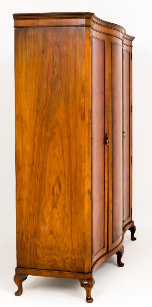 fig 1. Burr Walnut Wardrobe