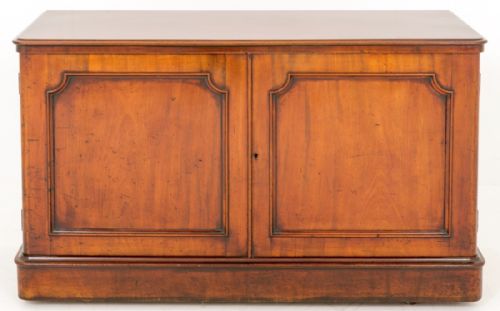 Victorian Mahogany 2 Door Side Cabinet