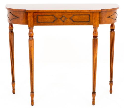 Regency Style Mahogany Console Table