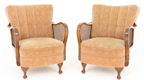 Pair of Art Deco Club Chairs